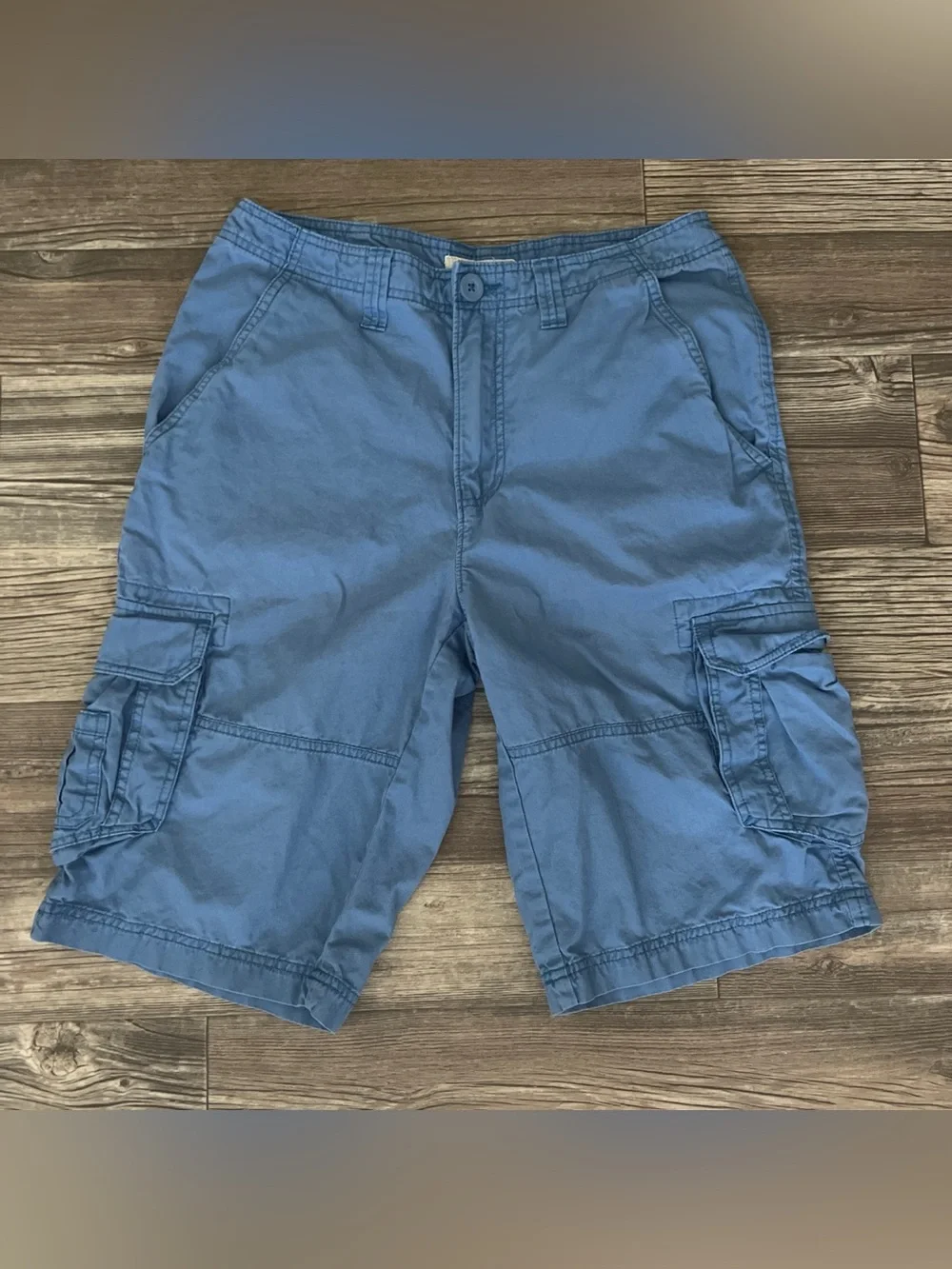 Urban Pipeline Men's Slate Blue Cargo Shorts / size: 30 mens